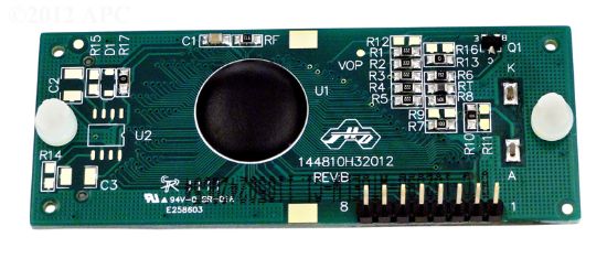 013640F: LCD DISPLAY BR408 RAYPAK 013640F