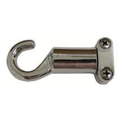 AGHP52: ROPE HOOK CP BRASS CLEAT 3/8 AGHP52