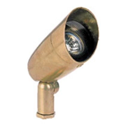 BL16NS7BAB: MICRO BULLYTE BRASS W/STAKE LAMP 12V 20W BL16NS7BAB
