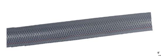JED325D15050: DELUXE CLEAR BRAIDED PVC TUBING JED325D15050