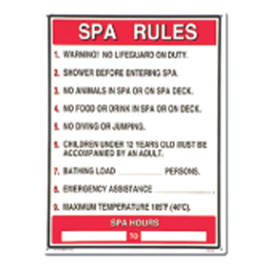 PM40327: GENERAL COMMERCIAL SPA RULES PM40327