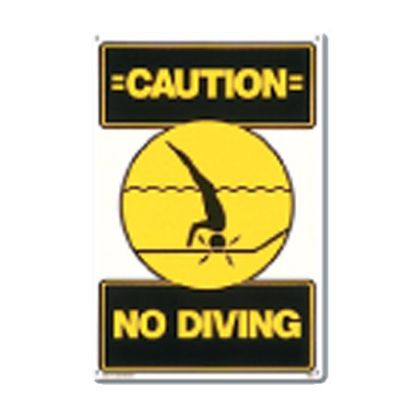 PM40344: P.MASTER#40344 SIGN-NO DIVING PM40344