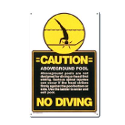 PM40346: A/G POOL NO DIVING PM40346