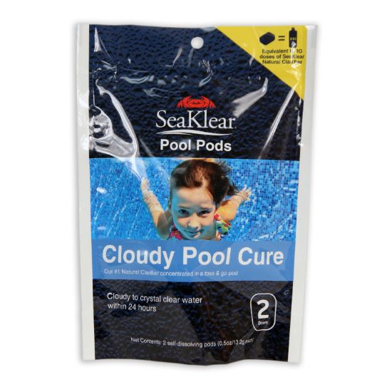 SK1160001: SEAKLEAR CLOUDY POOL CURE PODS SK1160001