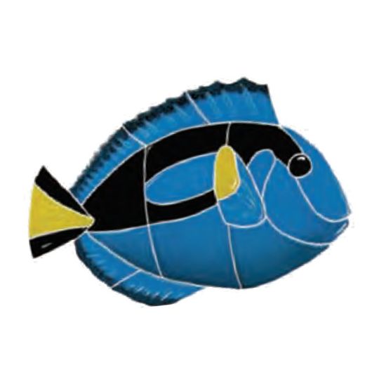 TREBLUOS: REGAL TANG FISH BLUE 6 TREBLUOS