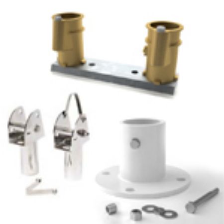 Picture for category Anchor Sockets, Deck Flanges & Escutcheons