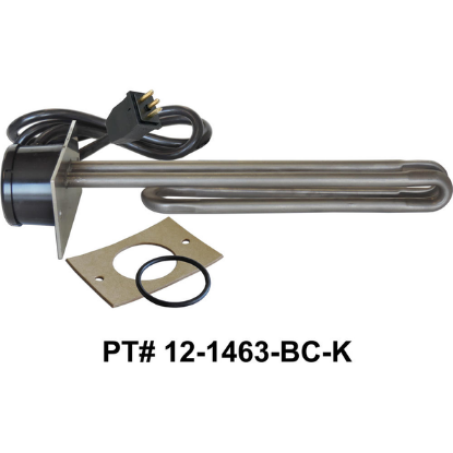 12-1463-BC-K: Hot Tub Heater Replacement Element, 2.5kW, 240V, 2.5"x4", Watkins w/Molded Cord