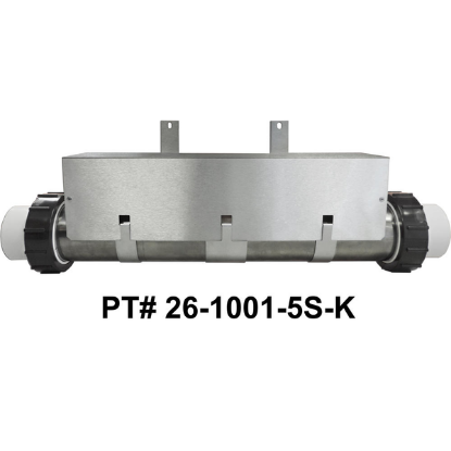26-1001-5S-K: Hot Tub Heater Replacement Assy, Replacement, 3"X17.5", 4.0kW, Leisure Bay