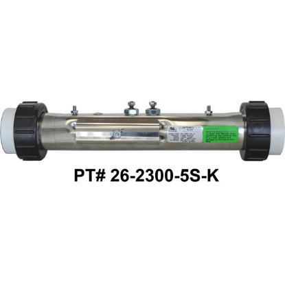 26-2300-5S-K: Hot Tub Heater Replacement Assy, Replacement, 2.25"x12.63", 4.0kW, Correct Tech