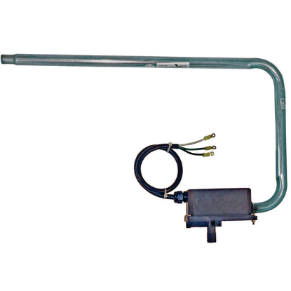 26-3236-1A-5T-K: Hot Tub Heater Replacement Assy, Low Flow, Laing, Square Back, 4kW, 240V, Low Flow w/P. Switch Tap