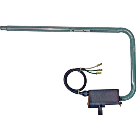 26-3236-1A-5T-K: Hot Tub Heater Replacement Assy, Low Flow, Laing, Square Back, 4kW, 240V, Low Flow w/P. Switch Tap