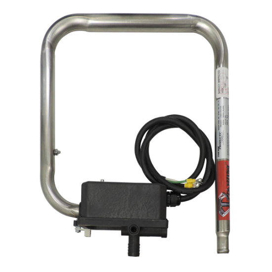 26-6746-1H-5T-F: Hot Tub Heater Replacement Assy, Low Flow, Replacement, 4.0kW, 240V, 60" Cord, w/ Flow Switch - Hawkeye