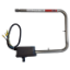 26-C3480-1-7T-K: Hot Tub Heater Replacement Assy, Low Flow, Laing, Square Back, 2.1/3.4kW, Dual Element, w/Auto Reset TCO, Astral, Titanium