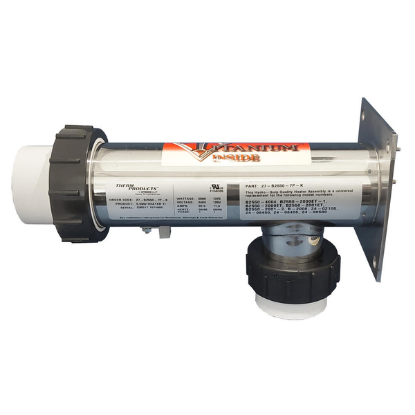 27-B2550-7P-K: Hot Tub Heater Replacement Assy, Deluxe Replacement, 5.5kW, "L" Shaped