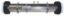 27-F0288-4T-K: Hot Tub Heater Replacement Assy, Universal Rite-Fit Hot Tub Heater Replacement, 2.25"x12", 3.0kW,  Titanium, Flo Thru