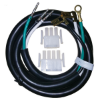 30-0324-72: Cord, Univ, 14/3, 72", Amp, w/3 & 4 Pin Male Plugs