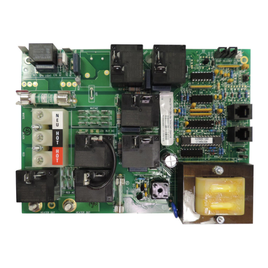 52213: PCB Balboa Jacuzzi Whirlpool Value System