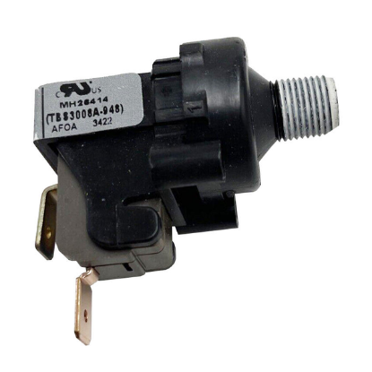 34-0148D-K: Pressure Switch, 125V, 15.1A, Deep Tub (not adjustable)