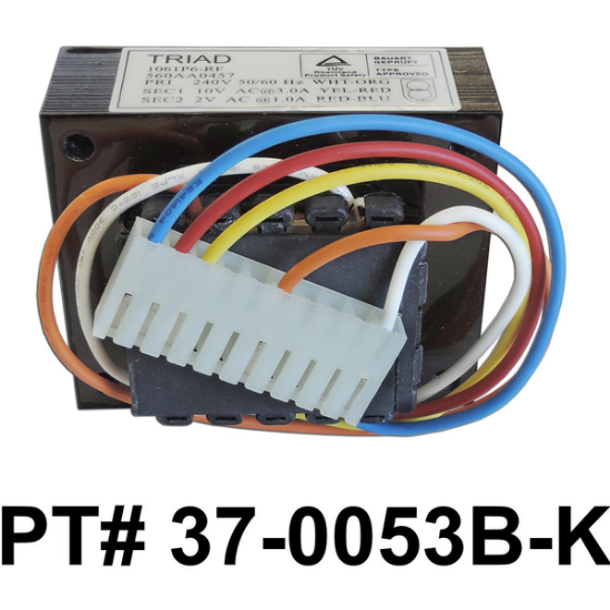 37-0053B-K: Transformer, Y Series, 240V