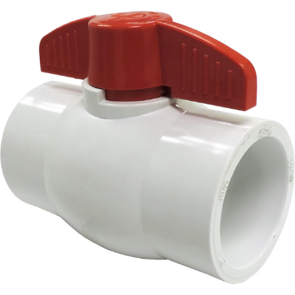 40-0009: Ball Valve, 2", PVC