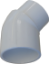 42-0073: Elbow, 45 Deg, 2" Spig x 2" Soc
