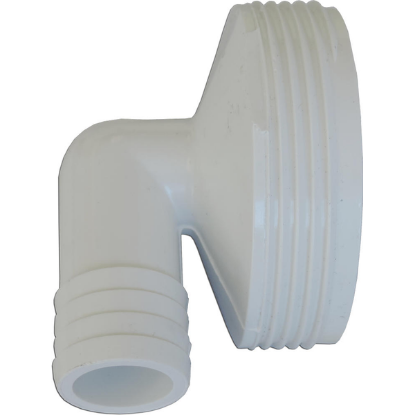 42-2387-K: Tailpiece, 2.0" x 1", 90Deg, Barbed