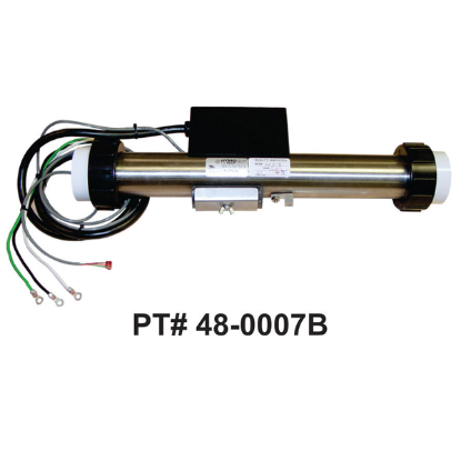 48-0007B: Versi-Heat 9-Pin Retro-Fit, 15" Hot Tub Heater Replacement Assy, 60" Cord, Kit
