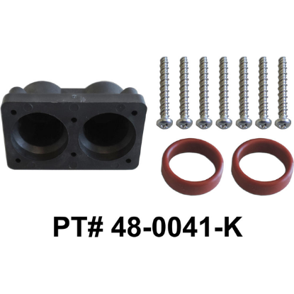 48-0041-K: Turn around, Double Barrel Hot Tub Heater Replacement Manifold Kit