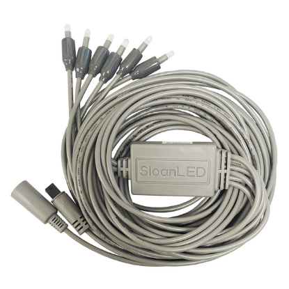 701564-6-F: SloanLED, 6' Cable Assy, 6 LED, RGB Light