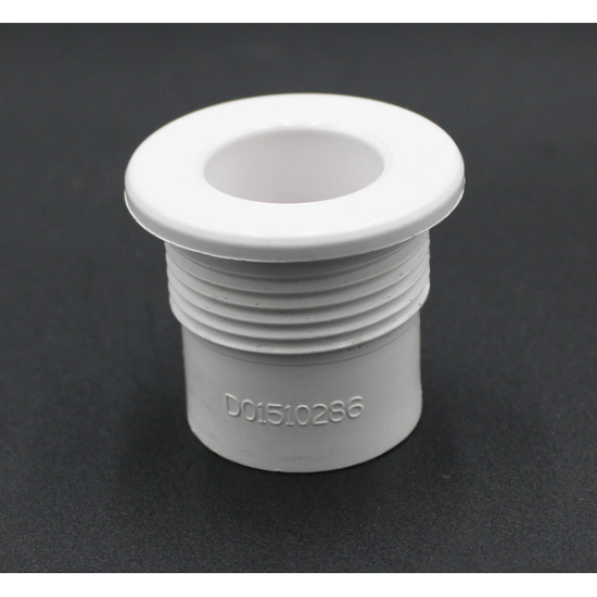 01510-286: FITTING, WALL, 3/4", WHT,D1