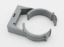 01710-21: CLAMP, WALL MNT, CRSTLPURE,GRY