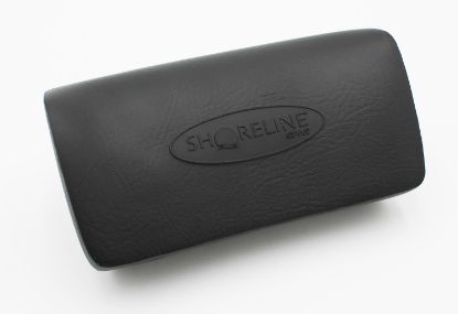 12760: Hot Tub pillow, LOUNGE SHRLN, LOGO BLK