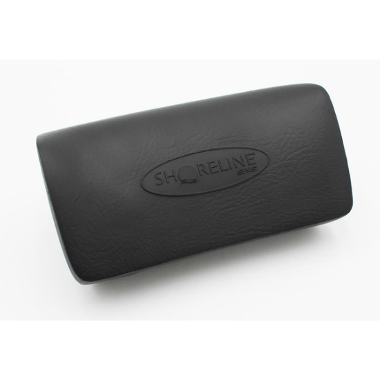 12760: Hot Tub pillow, LOUNGE SHRLN, LOGO BLK