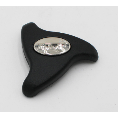 12825: HANDLE,AIR CNTRL, 1" BLK TRVI