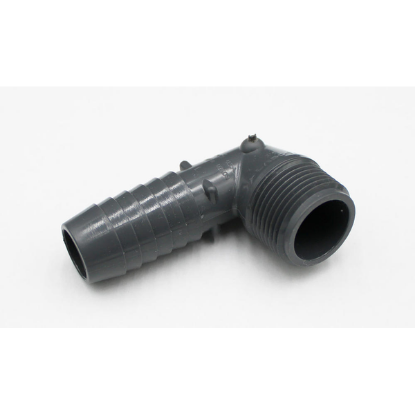 1413-007: ELBOW, 90DEG, 3/4" BARBxMPT