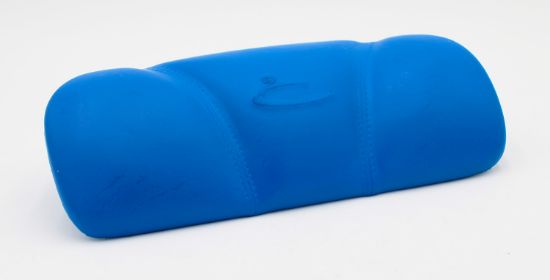 14218: Hot Tub pillow, LNGR, FUS STCH BLU