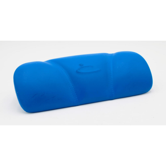 14218: Hot Tub pillow, LNGR, FUS STCH BLU