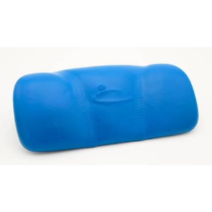 14219: Hot Tub pillow, SML, FUS STCH BLU