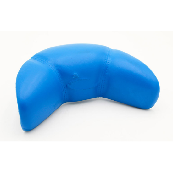 14221: Hot Tub pillow, NECK, FUS STCH BLU