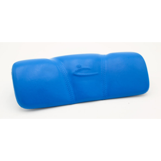 14222: Hot Tub pillow, SML WRP, FUS STCH BLU