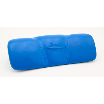 14222: Hot Tub pillow, SML WRP, FUS STCH BLU