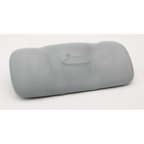 14525: Hot Tub pillow, SML, STCH LGT GRY