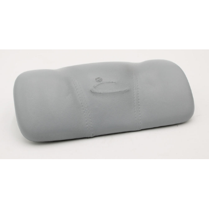 14525: Hot Tub pillow, SML, STCH LGT GRY