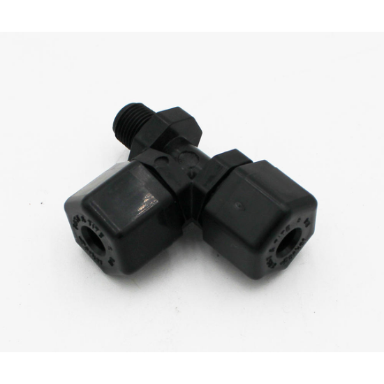 2000-024: TEE, 1/8"MPTx1/4"COMP