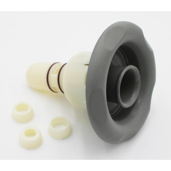 212-2057: Hot tub jet INSRT, WHRLSWIM, ADJ, GRY