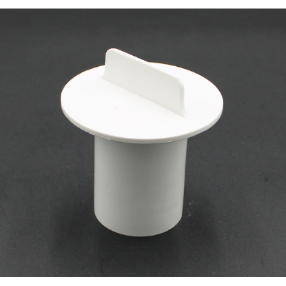 31389: CAP,FILTER PIPE, HTSPRNG, WHT