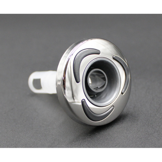 320-6779: Hot tub jet INSRT, HK8, DIR, 2" SS