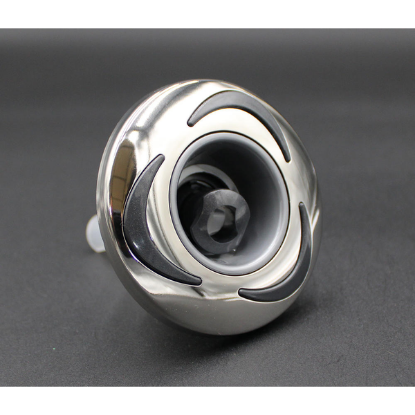 320-6781: Hot tub jet INSRT, HK12, ROTO, 3.3" SS