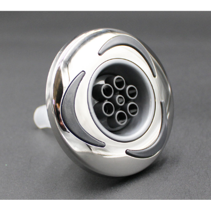 320-6782: Hot tub jet INSRT, HK12, 7PT, 3.3" SS