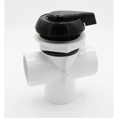 600-3061: DIVERTER ASY, 2", 3WAY,BLK, WW